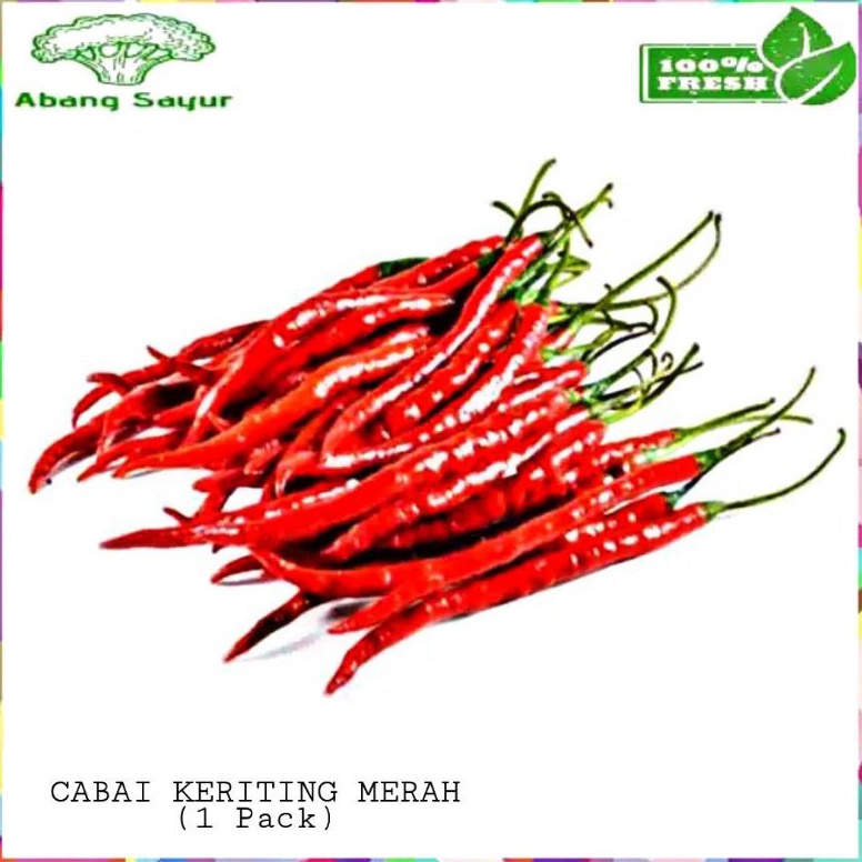 

❄️ READY STOK ❄️ Cabe Merah Keriting 100gr