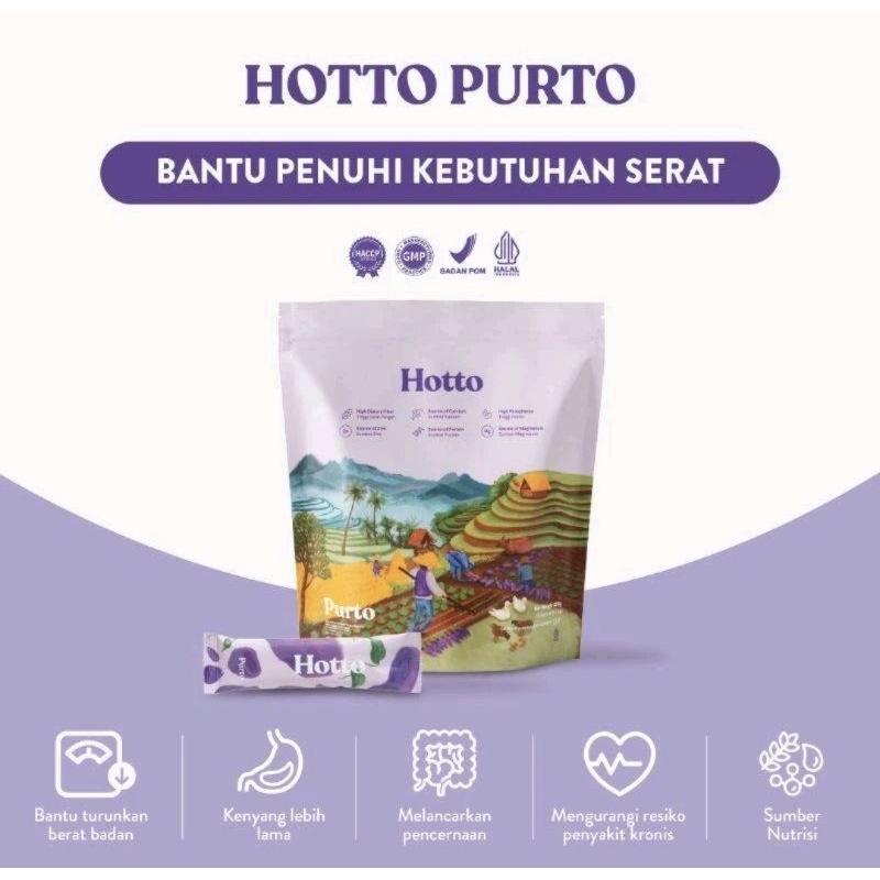 

Hotto Purto 1 pouch isi 16 sachet