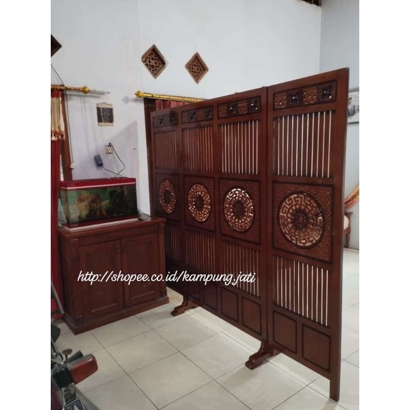 SKETSEL, PARTISI, SKETSEL JATI, SKETSEL MINIMALIS, PENYEKAT RUANG, PENYEKAT RUANG TAMU, SKETSEL MURA