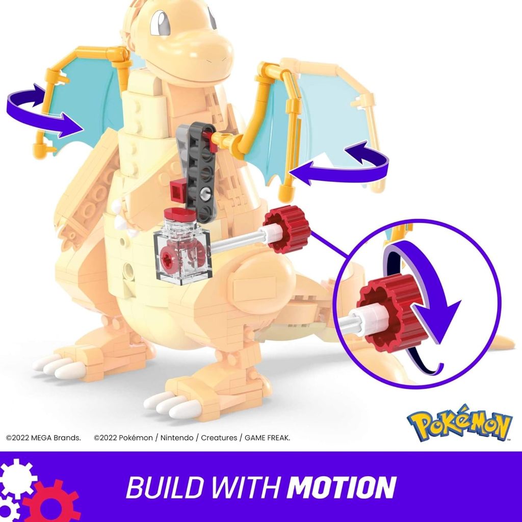mega bloks construx dragonite