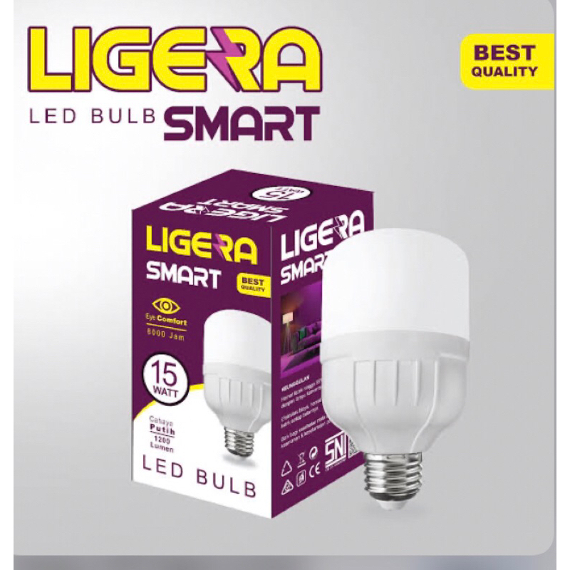 Lampu bohlam led ligera smart 40 Watt