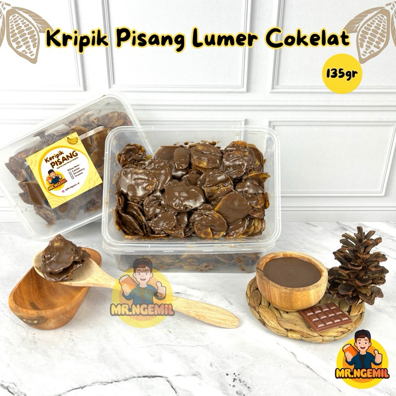 

Keripik Pisang Coklat Strawberry Tiramisu Lumer Crispy Banana Chips