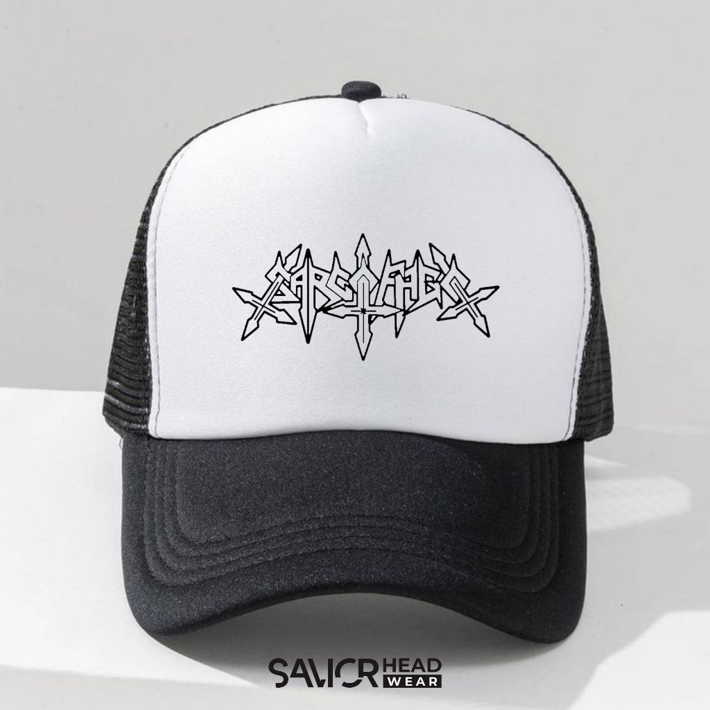 SVR | Topi Trucker /  Topi Jaring / Topi Jala / Topi Band Sarcofago