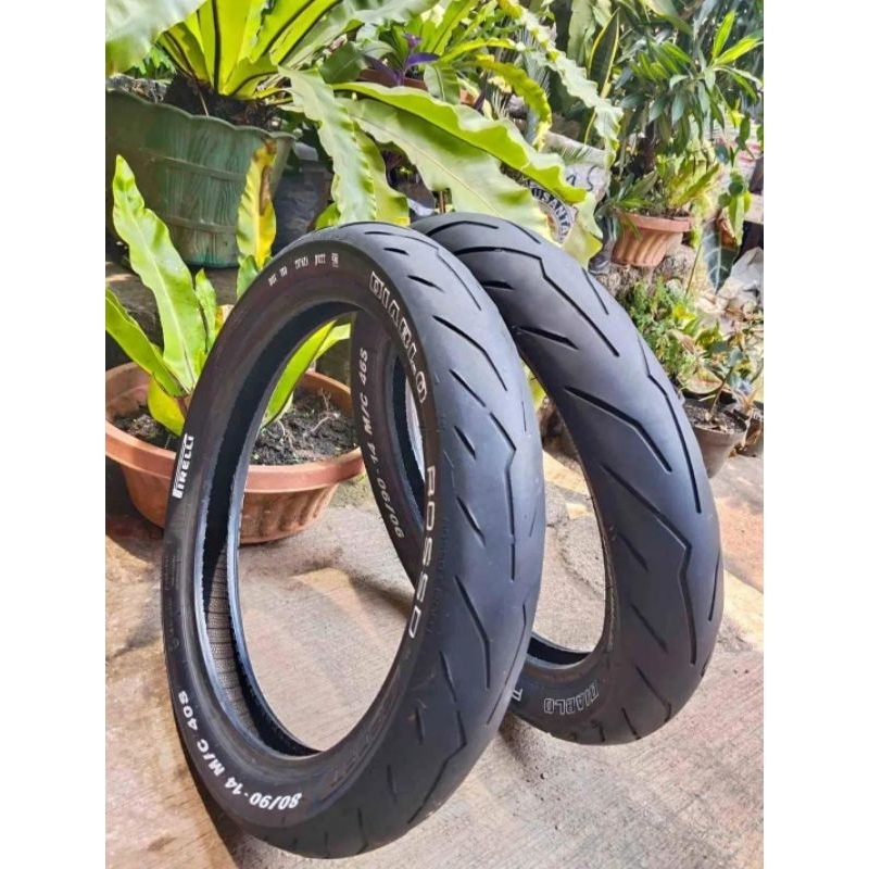Ban Soft Compound Motor Matic Ring 14  Beat Vario Mio Merk Pirelli Diablo Rosso Ban racing