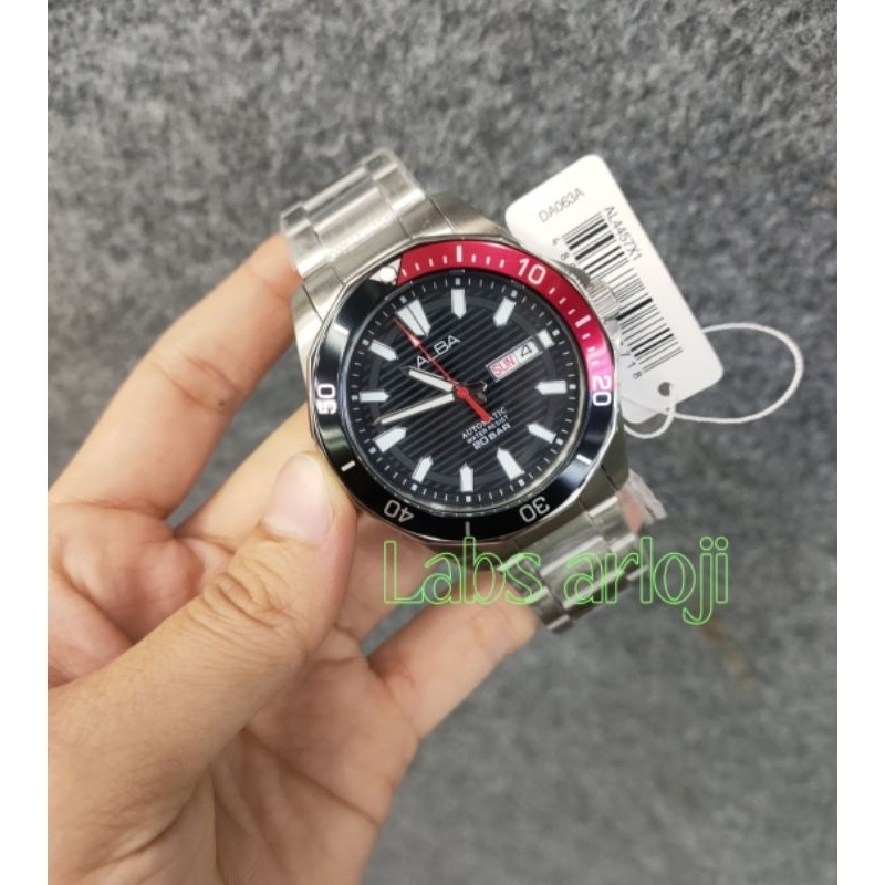 Jam Tangan Alba Men Automatic AL4457 AL4457X1 Original Garansi 1 Tahun