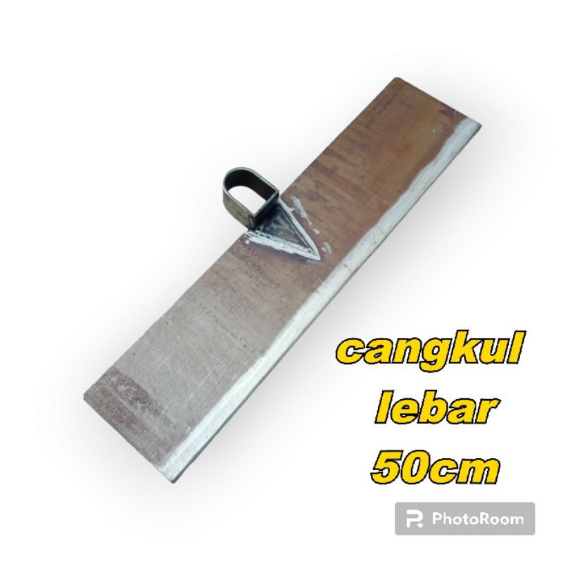 Louay_Idstore Cangkul Lebar 50Cm Cangkul Kotoran Ternak Cangkul Sawah