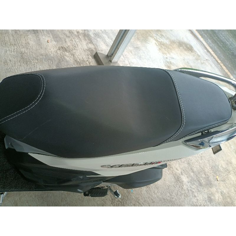 Kulit jok custom bahan mbtech carerra vario 110/125/150 beat fi scoopy fino genio mio smile/sporty d