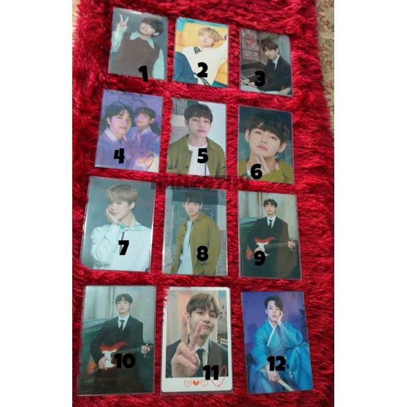 MPC photocard taehyung official