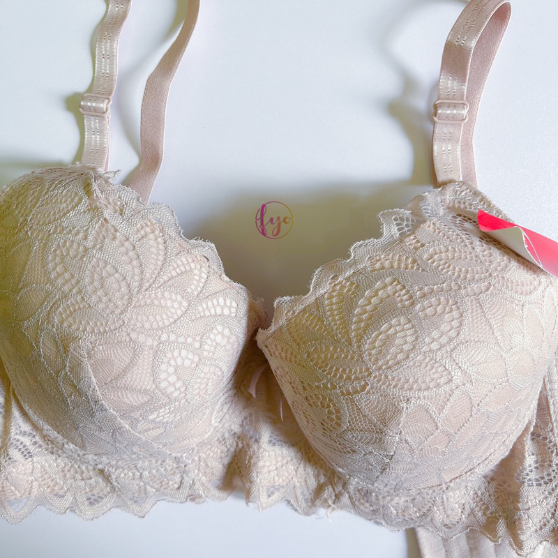 fyo Bra BH SOREX 99199 Bra Fashion Wanita JUMBO BH Kawat Brukat Cantik Kait 4 Setara Cup B-C- BH SOR