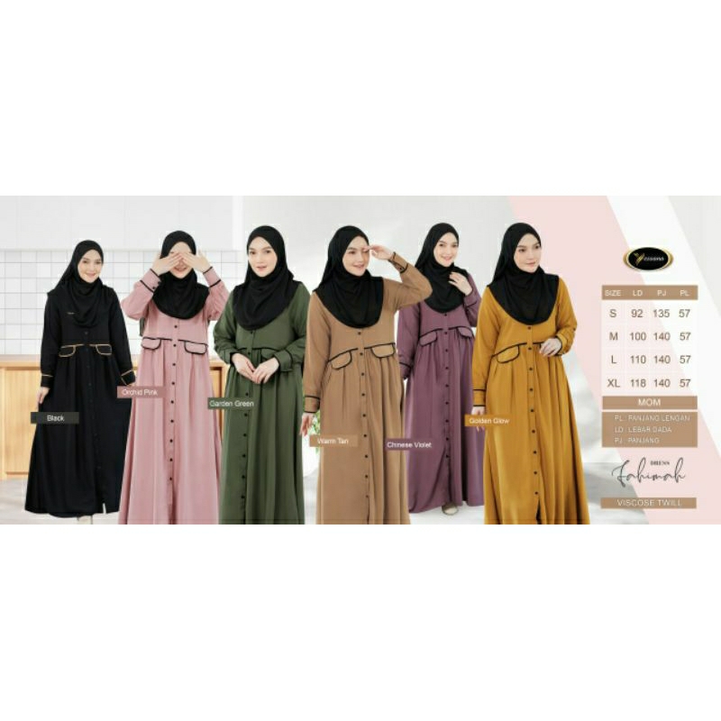 FAHIMAH DRESS YESSANA KHUSUS 5 // BY REQUEST