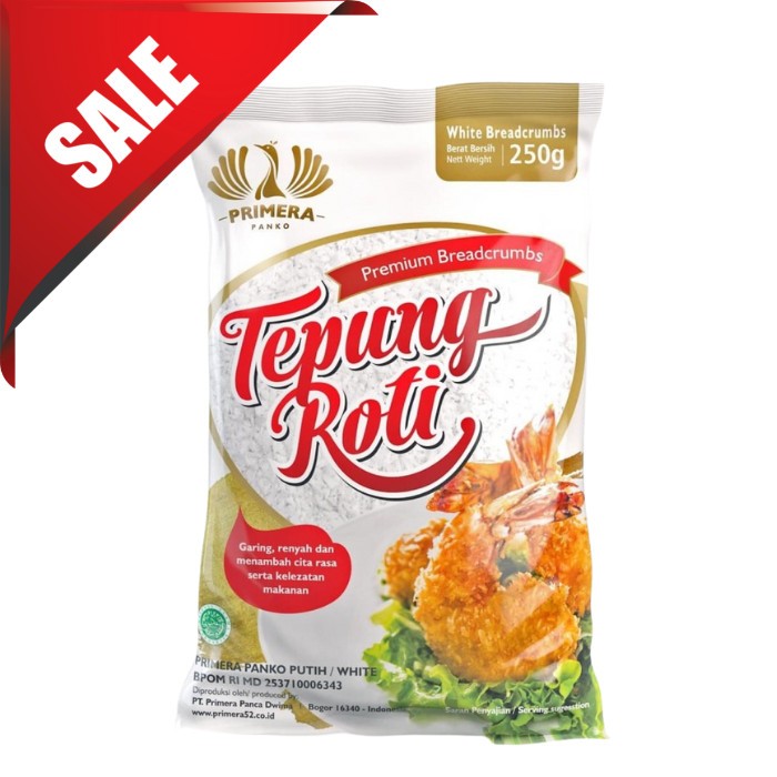 

Tepung roti primera white