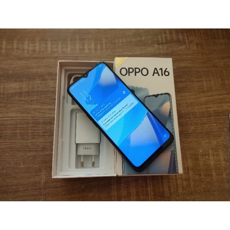 OPPO A16 3/32GB SEKEN FULLSET ORIGINAL