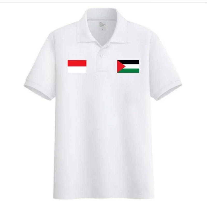 Kaos Palestine kaos Polo Krah palestina