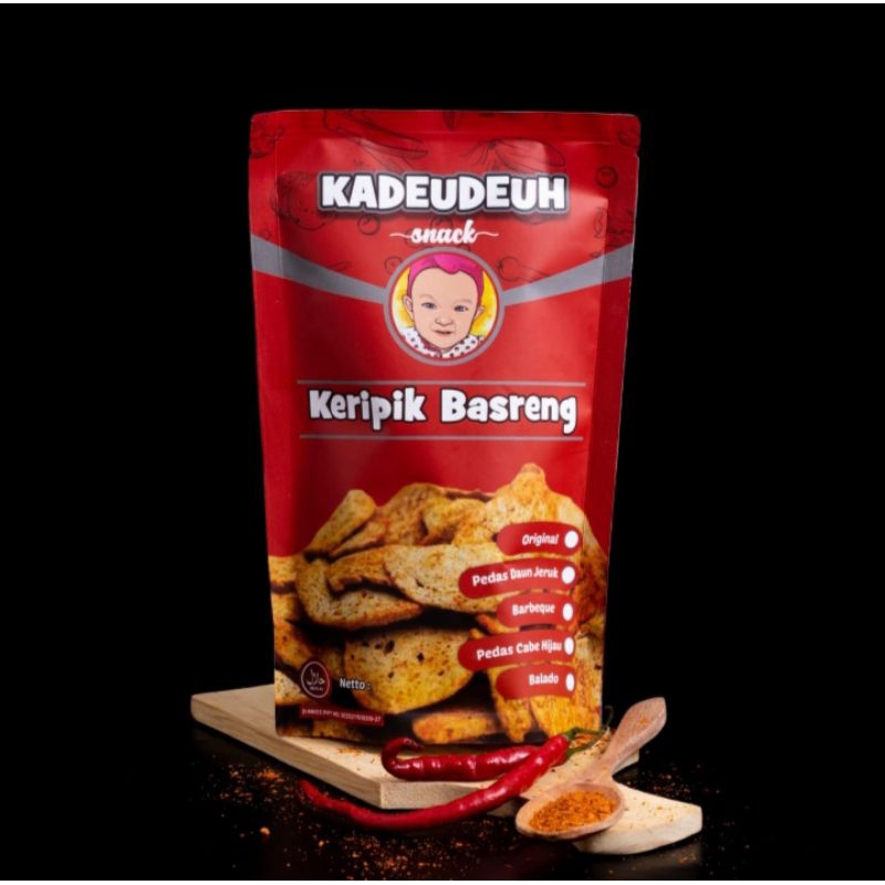 

Keripik Basreng (Rasa Balado)