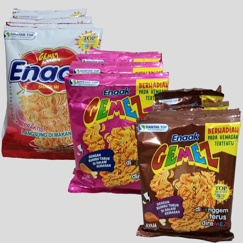 

Siantar Top Mie Gemez All Varian 14gr [10 pcs]