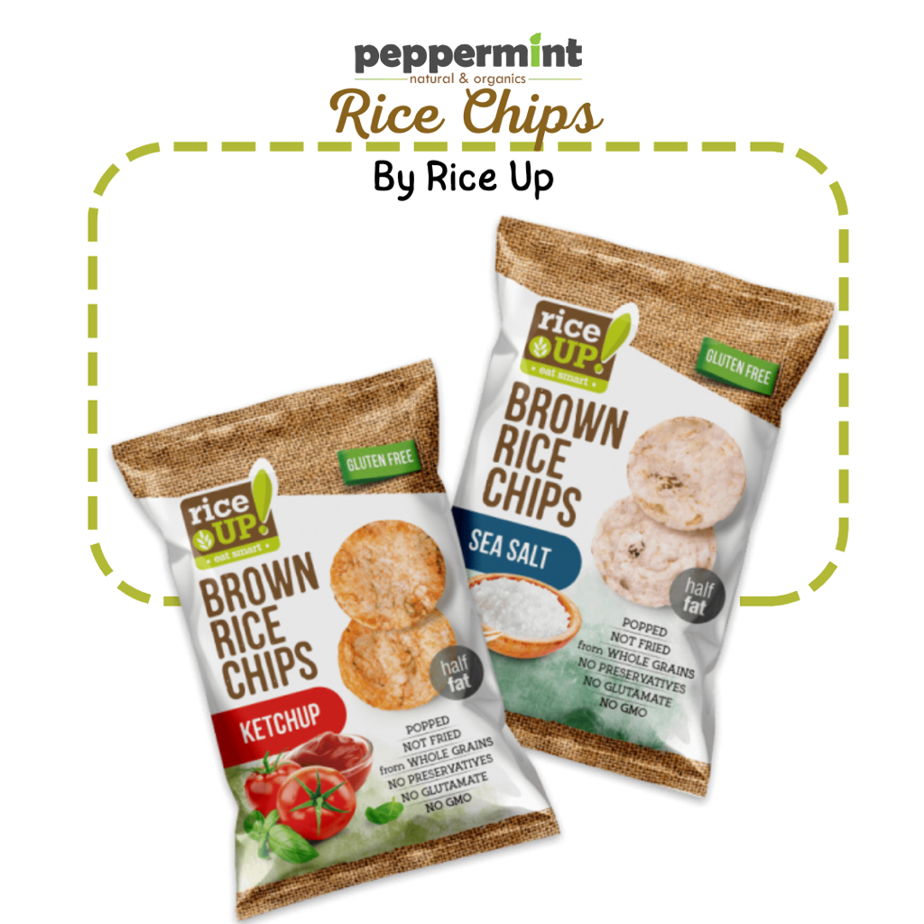 

RiceUp! Brown Rice Chips (60gr) / Camilan Sehat