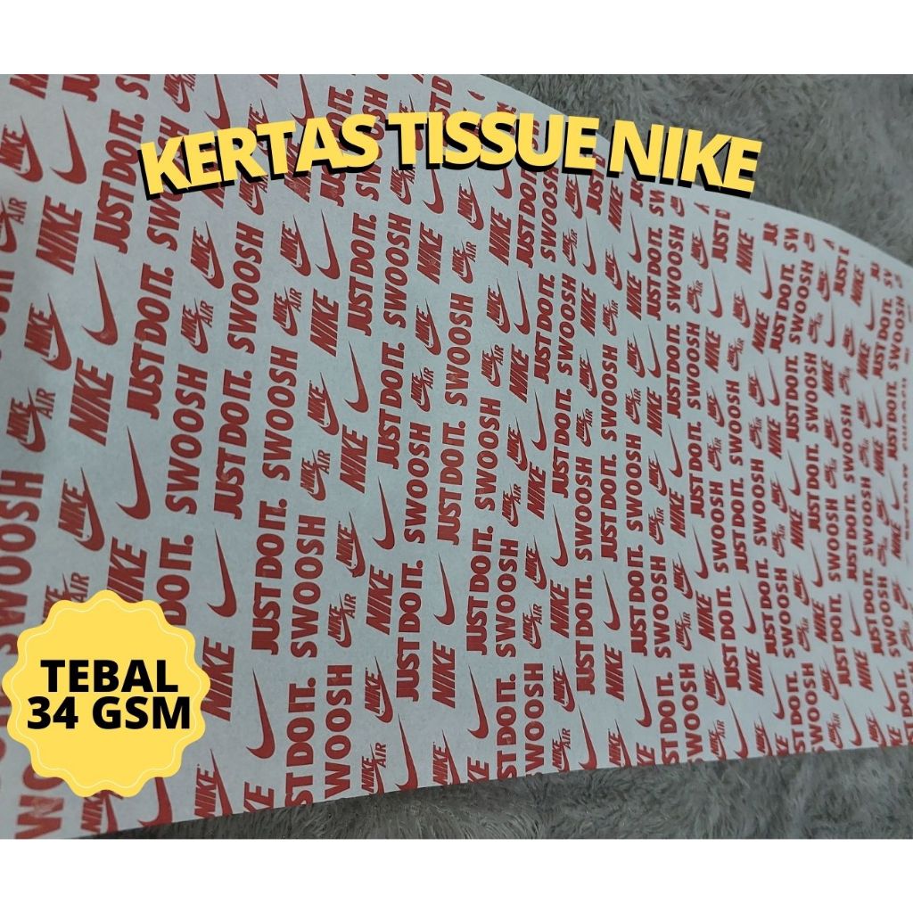 

Kertas Kardus Sepatu Tissue Papper Nike