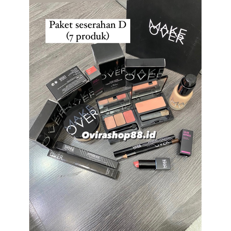 Paket Make Over Make Up Seserahan Satu Set Lengkap | Make Over Cosmetics | Make Over Paket Seserahan