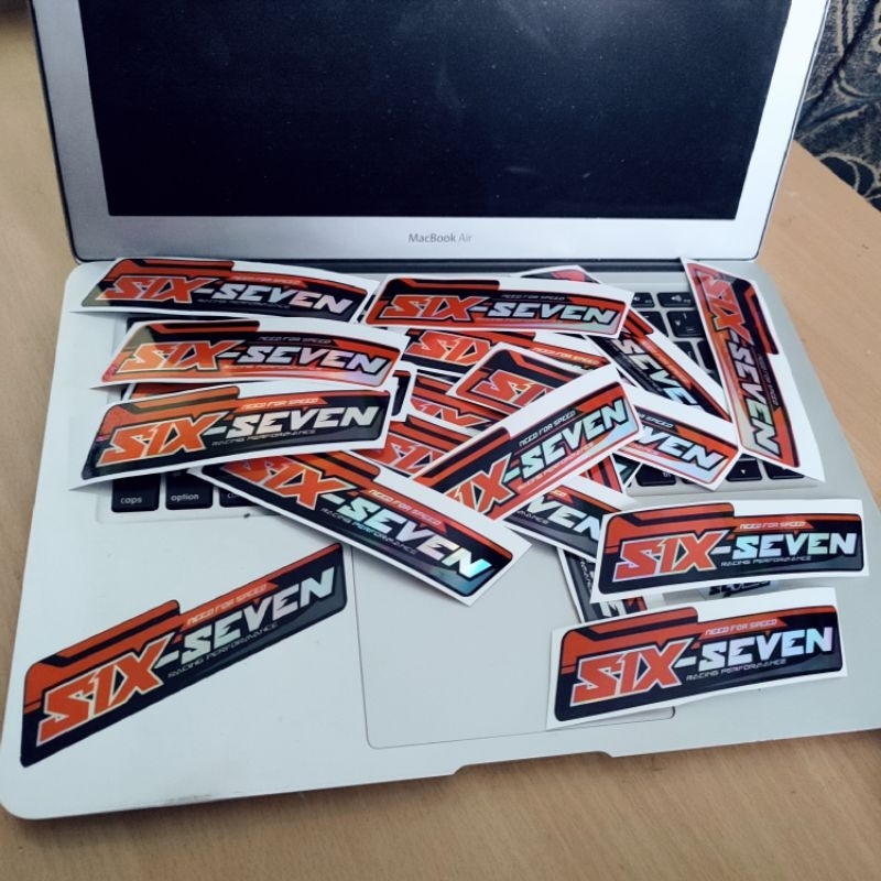 

Sticker Hologram SIX SEVEN harga satuan