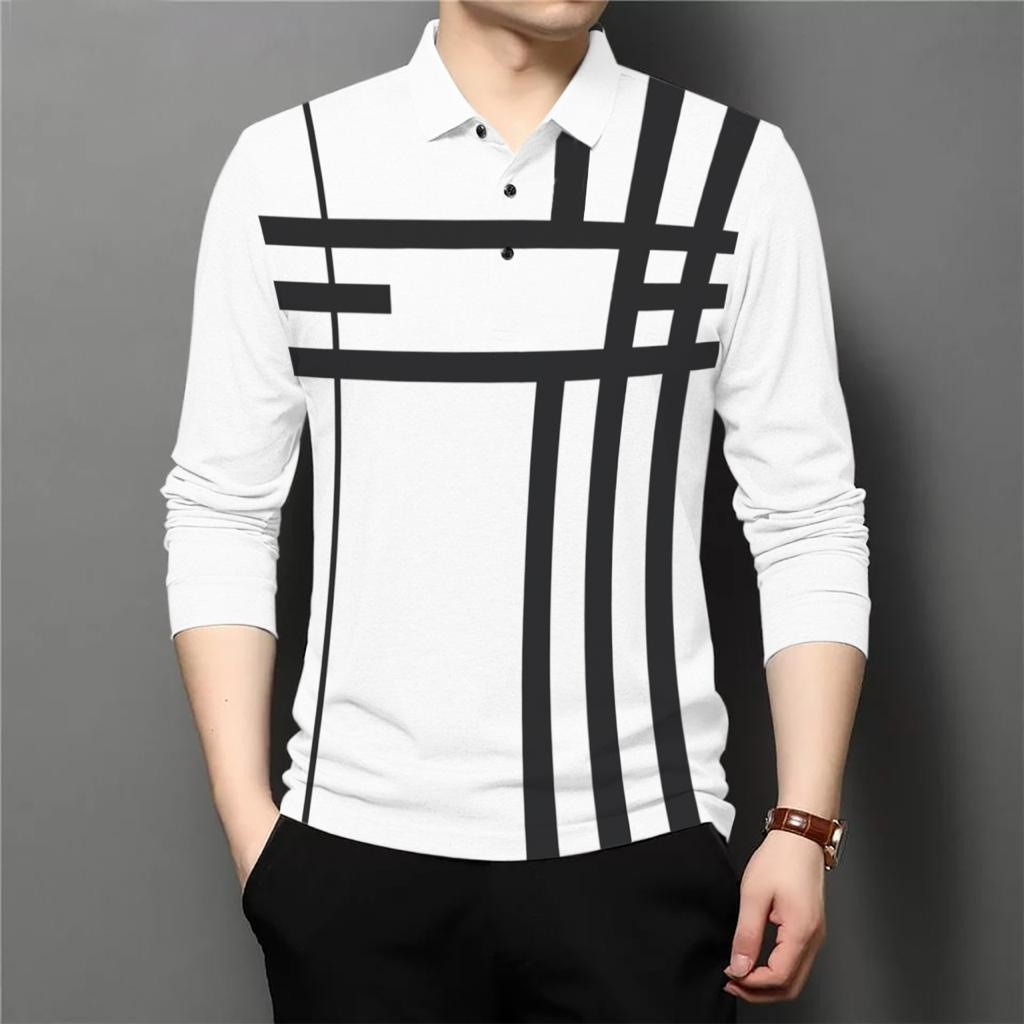 BAJU KAOS POLO SAGA UKURAN M L DAN XL  / BAJU KAOS WANGKY / BAJU PRIA LENGAN PANJANG / FASHION PRIA