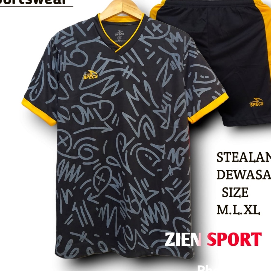 Terjamin jersey futsal pakaian olahraga pria dan wanita dewasa 1set baju & celana.