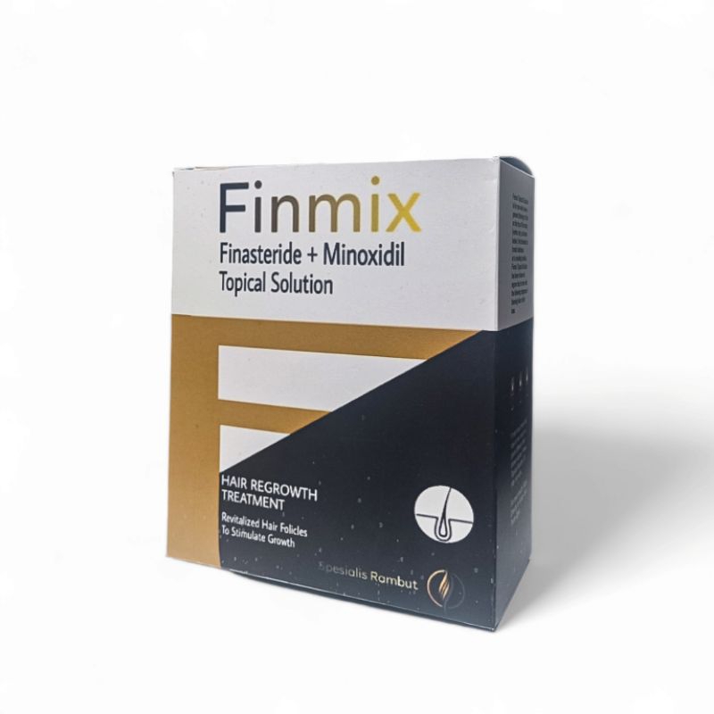 Finmix 1 box (isi 6 botol) minoxidil penumbuh rambut