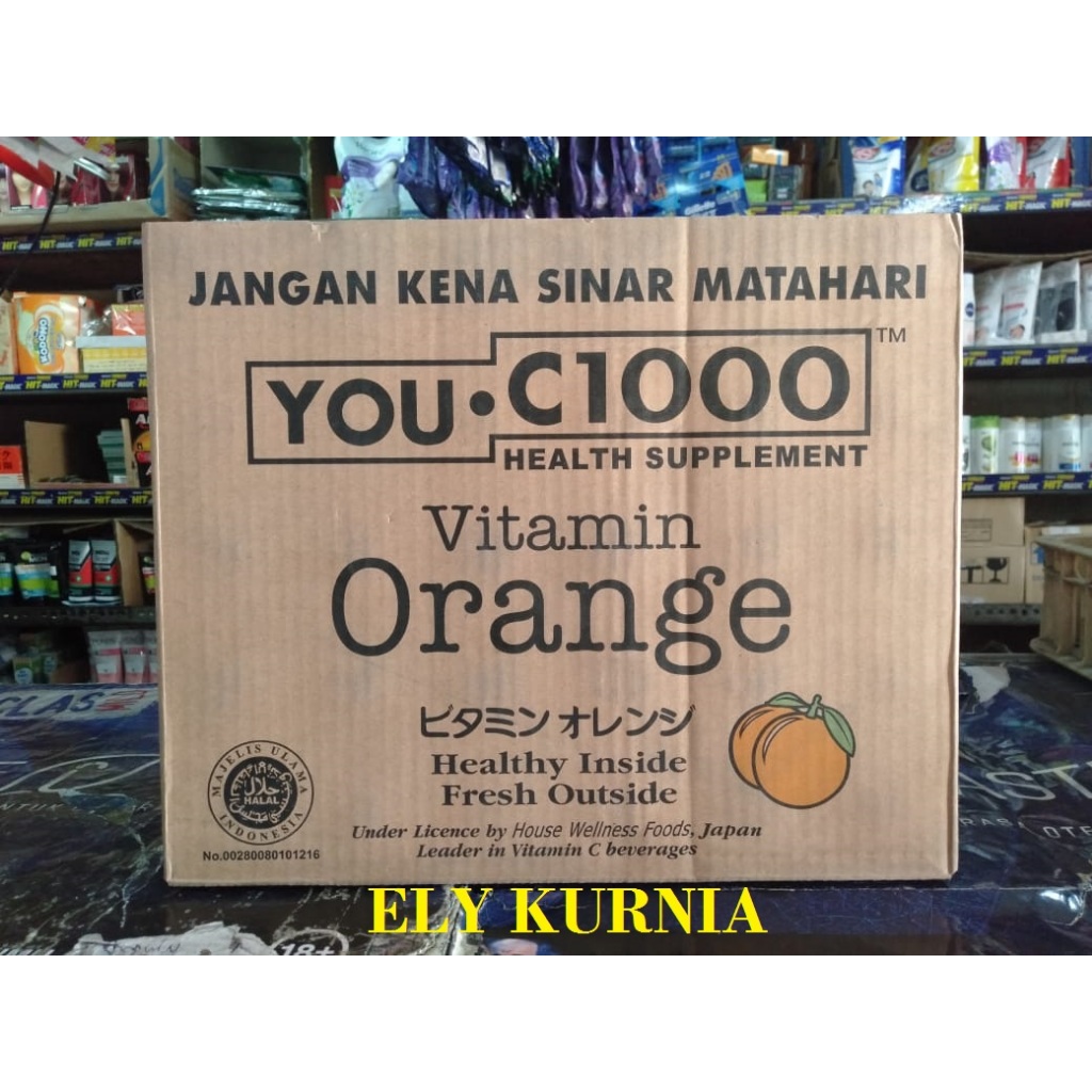 

YOU C 1000 ORANGE LEMON ISI 30 BOTOL