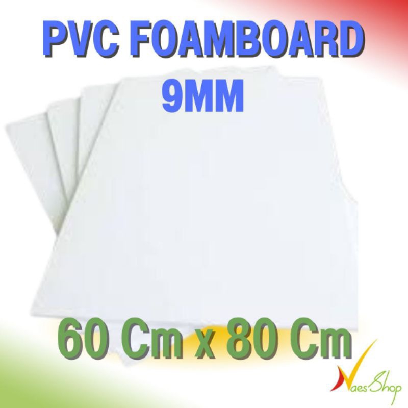 

PVC Foamboard 9mm 60cm x 80cm