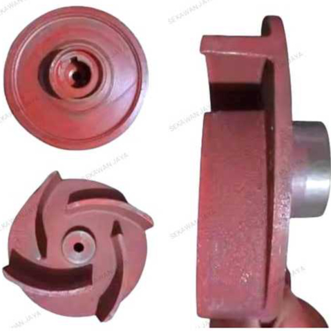 Kipas Pompa Alkon Kipas Alkon 6 daun 5 daun 4 daun As model spi 20 mm Kipas alkon WP30 / water pump 