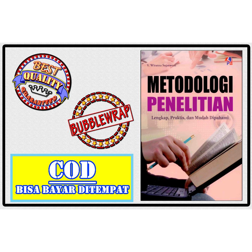 

Buku Metodologi Penelitian Lengkap, Praktis, dan Mudah Dipahami - V. Wiratna Sujarweni