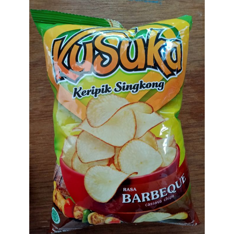 

Kusuka Keripik singkong Rasa Barbeque 60gr