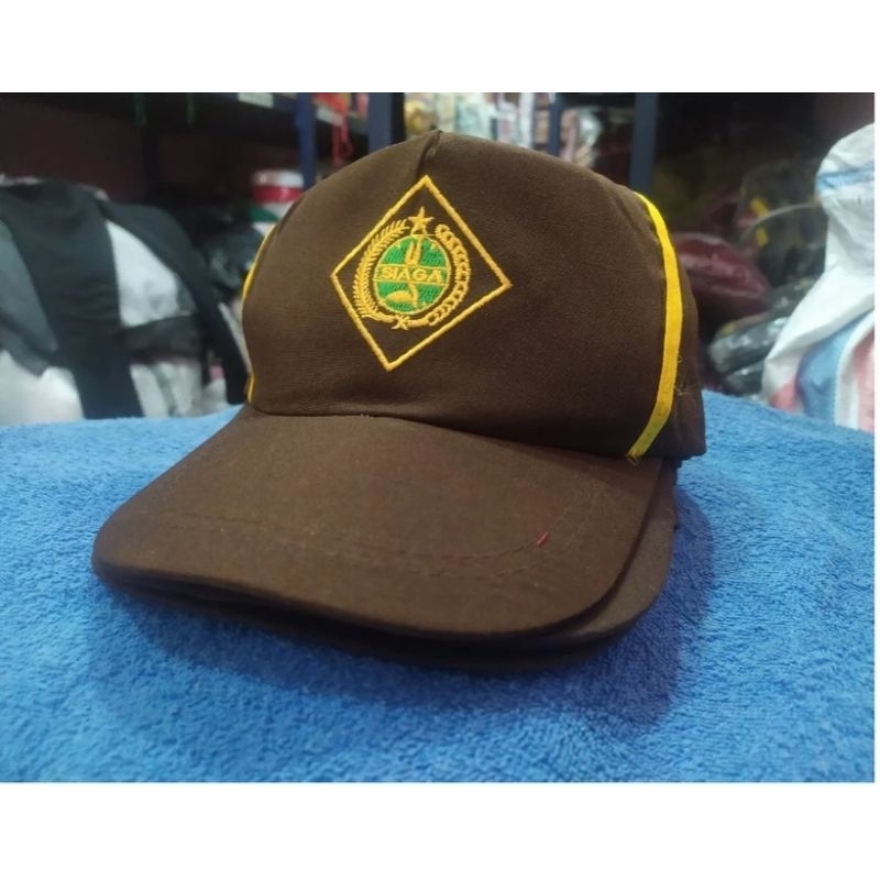 topi siaga pria topi anak sekolah laki laki minimal order 20 pcs/1 kodi