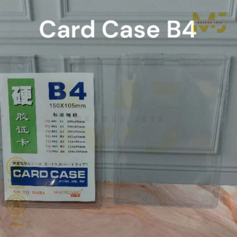 

20pcs Card Case B4 Kartu ID Card Panitia Name Tag B4 Plastik 150×105mm