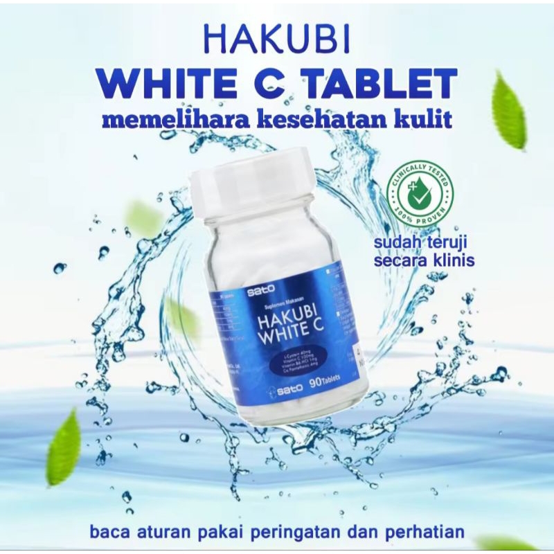 Hakubi White C Tablet Memelihara Kesehatan Kulit