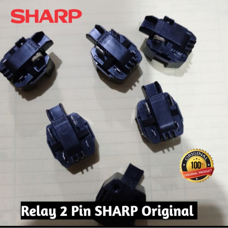 RELAY - Rilay/ PTC Kulkas 2 Pintu, Freezer SHARP ORIGINAL | 2 Kaki