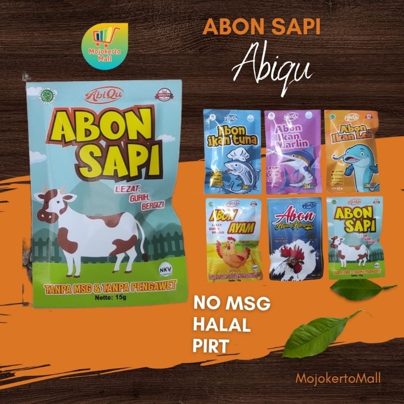

Abon Sapi Abon Bayi Mpasi dan Dewasa Non MSG
