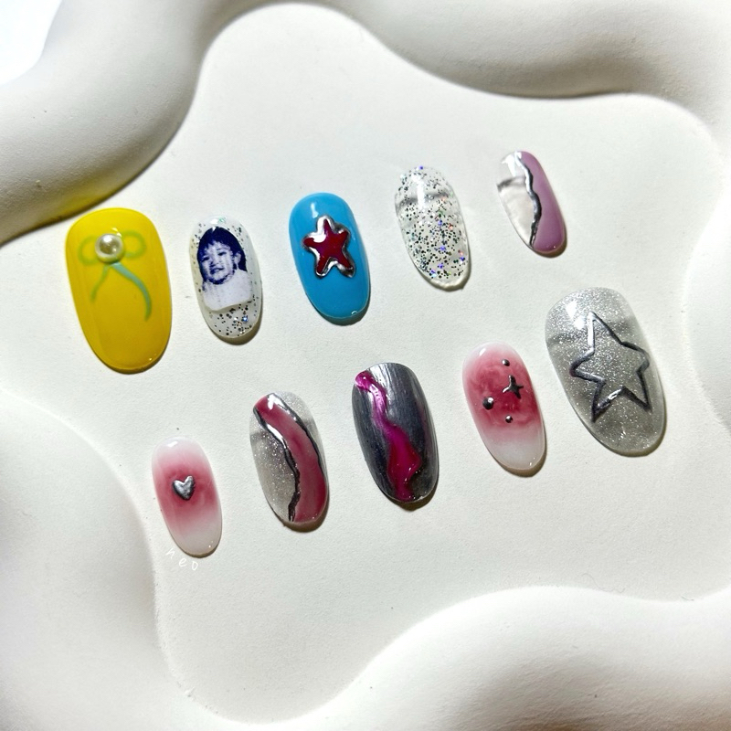 Press On Nails MARK01 by FROMNEOTOYOU