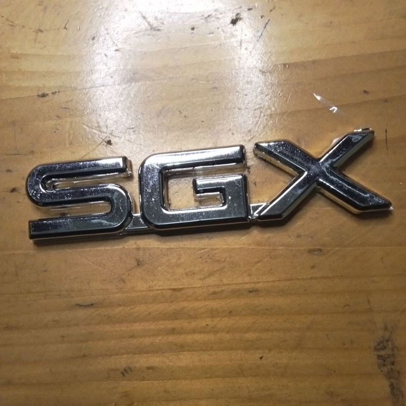 emblem tulisan sgx buat kijang