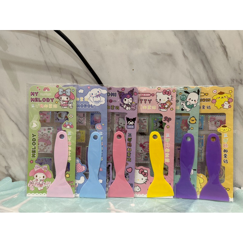 

STIKER STAMP/ STIKER PRANGKO SANRIO HOLOGRAM