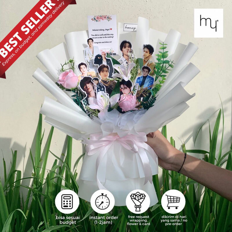 HOOMEY - Buket Foto Premium | Buket Foto BTS | Buket Wisuda | Buket Anniversary | Buket Ulang Tahun