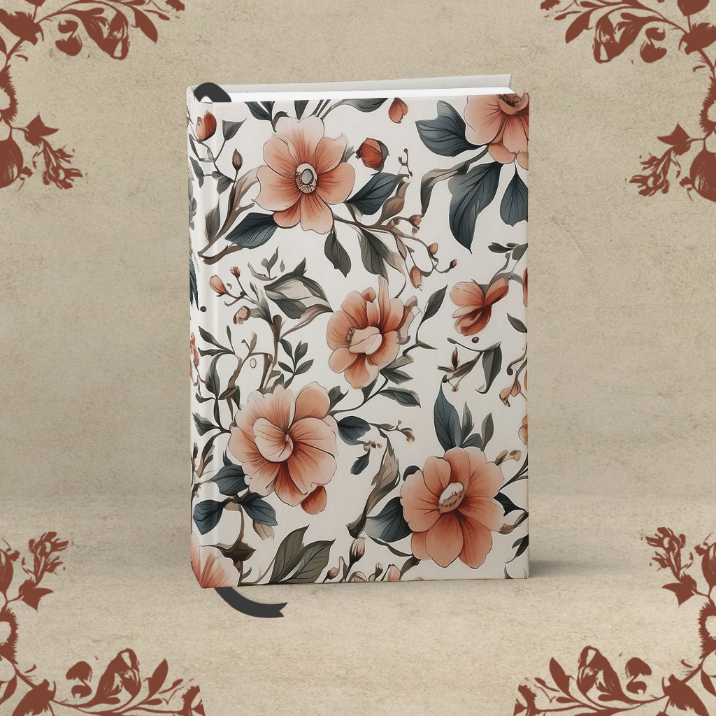 

Notebook A5 A6 Buku Catatan Floral Illustrated Series - 01