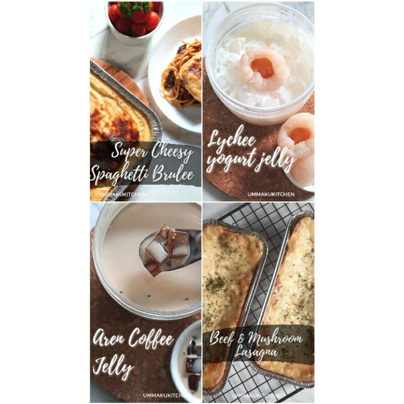 

Paket Hemat Bundling Pasta dan dessert jar