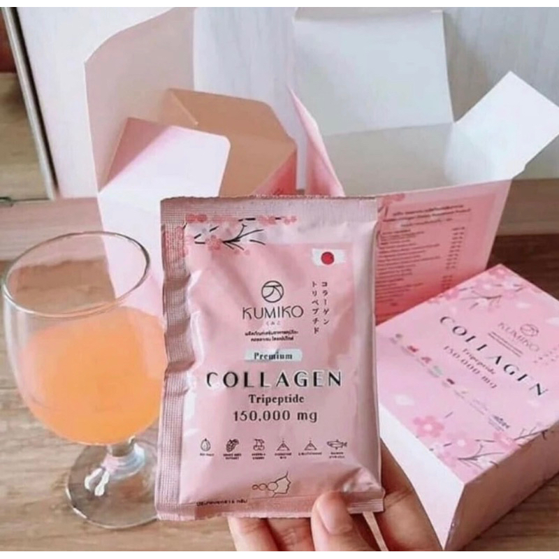 KUMIKO COLLAGEN TRIPAPTIDE 150.00Mg Original Thailand Minuman Collagen pemutih