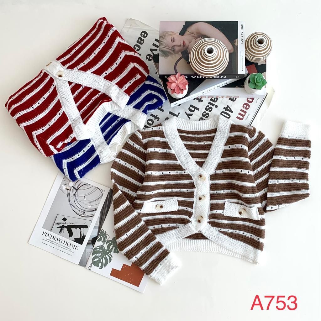 700753 / GROSIR ATASAN RAJUT BLOUSE IMPORT, PGMTA, ISI 3 PCS BY SUGAR