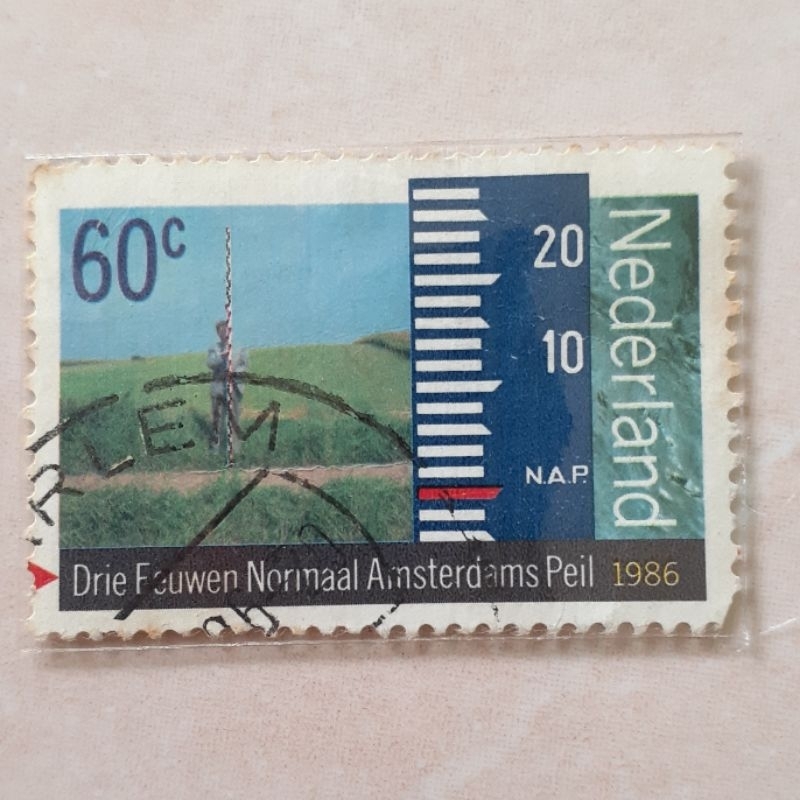 

Perangko Belanda 300th Anniversary of Height Gauging Marks at Amsterdam Tahun 1986