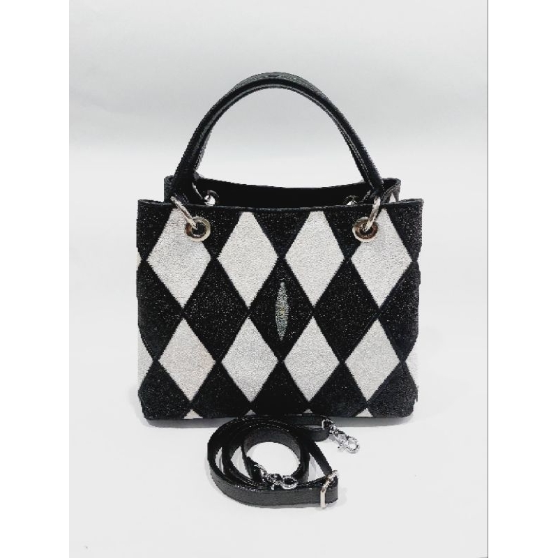 Tas Wanita kulit Ikan Pari Hobs