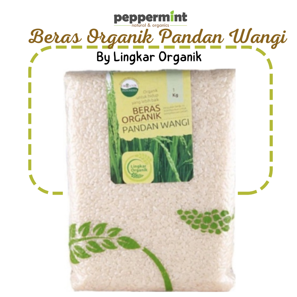 

Lingkar Organik Beras Pandan Wangi Organik Kemasan 1 kg