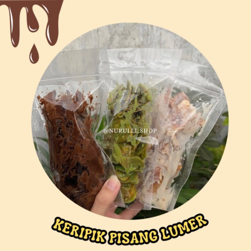 

KERIPIK PISANG LUMER || KERIPIK PISANG COKLAT