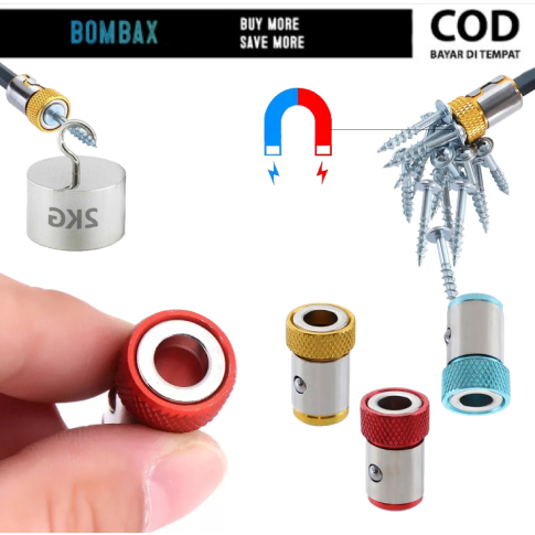 Ring Magnet Obeng Adaptor Obeng Magnet RIng Mur Magnet