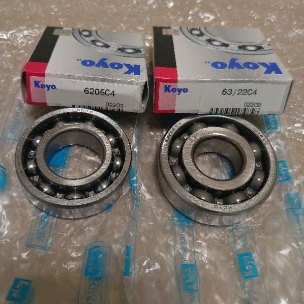 bearing kruk as laher klaher krek as kawasaki ninja 150 r rr 2 tak 2tak 2T koyo 6205 6322 c4